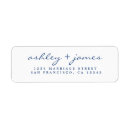 Search for nautical return address labels Modern typography