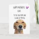 Search for funny dog mothers day cards Humour
