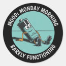 Search for mondays stickers Funny