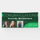 Search for green graduation banners University