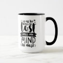 Search for mindfulness quote mugs Black and white