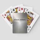 Search for aluminum playing cards Metal