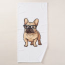 Search for french bulldog bath towels Wolf