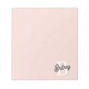 Search for bridesmaids notepads Girly