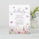 Search for pink and purple butterfly baby shower invitations Mother to be