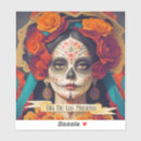 Search for día de muertos stickers Catrina