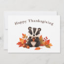 Search for badger cards Woodland animals