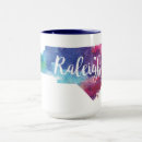 Search for state of north carolina mugs Watercolor