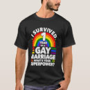 Search for marriage anniversary tshirts Gay