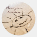 Search for sun face round stickers Fun