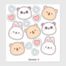 Search for blue panda stickers Kawaii