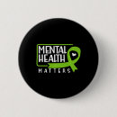 Search for green ribbon badges Anxiety