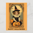 Search for girl witch postcards Vintage