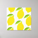 Search for lemons canvas prints Pattern