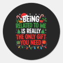 Search for relation stickers Being related