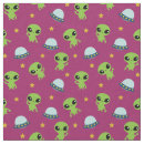 Search for alien fabric Space
