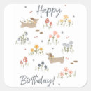 Search for birthday dachshund stickers Cute