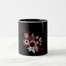 Search for red abstract coffee mugs Birthday
