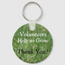 Search for thank you volunteer key rings Volunteers