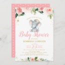 Search for editable baby shower invitations Pink