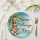 Search for tiki plates Polynesian