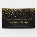 Search for black gold wedding banners Script