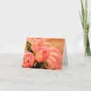 Search for tulips thank you cards Peach