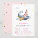 Search for cute aeroplane birthday invitations Animals