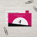 Search for horror business cards Zombie