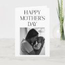 Search for black and white mothers day cards Minimalist