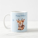 Search for cartoon deer mugs Winter holiday