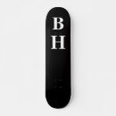 Search for black and white skateboards Unique
