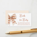 Search for baby shower enclosure cards Coquette