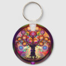 Search for tree of life key rings Colourful