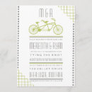 Search for vintage bicycle wedding invitations Chic