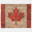 Search for canadian flag blankets Country