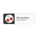 Search for polkadot return address labels Cute