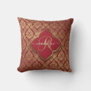 Search for red gold cushions Maroon