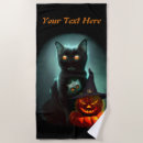 Search for cats beach towels Halloween
