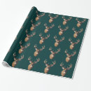 Search for deer head wrapping paper Nature