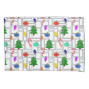 Search for candy cane pillowcases Red