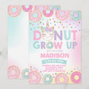 Search for unicorn doughnut birthday invitations Magical