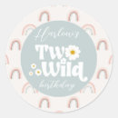 Search for 2nd birthday girl stickers Hippie
