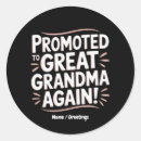 Search for promoted to grandma stickers Baby