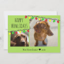 Search for happy howlidays cards Dachshund