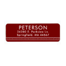 Search for white wine return address labels Modern