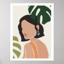 Search for abstract woman art posters Orange