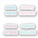 Search for mathematic stickers For kids