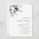 Search for modern baby dedication invitations Watercolor