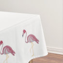 Search for pink flamingo tablecloths Flamingos